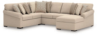 LadyMae Sectional with Chaise - MR ZEE FURNITURE