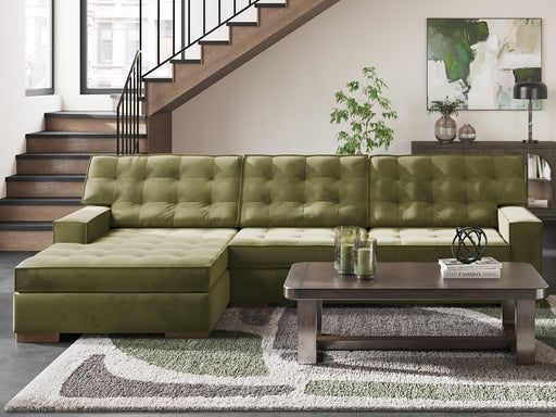 Caspian-Town Sectional with Chaise - MR ZEE FURNITURE