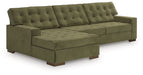 Caspian-Town Sectional with Chaise - MR ZEE FURNITURE