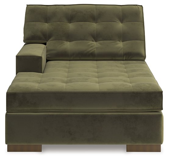 Caspian-Town Sectional with Chaise - MR ZEE FURNITURE