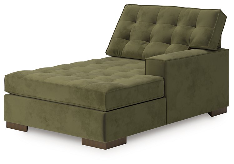 Caspian-Town Sectional with Chaise - MR ZEE FURNITURE