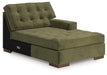 Caspian-Town Sectional with Chaise - MR ZEE FURNITURE