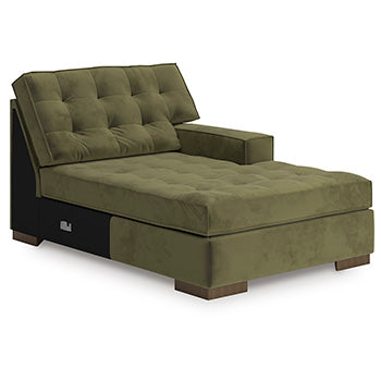 Caspian-Town Sectional with Chaise - MR ZEE FURNITURE