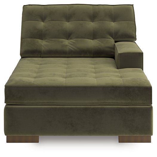Caspian-Town Sectional with Chaise - MR ZEE FURNITURE