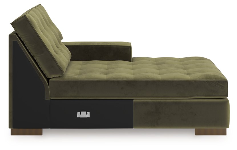 Caspian-Town Sectional with Chaise - MR ZEE FURNITURE