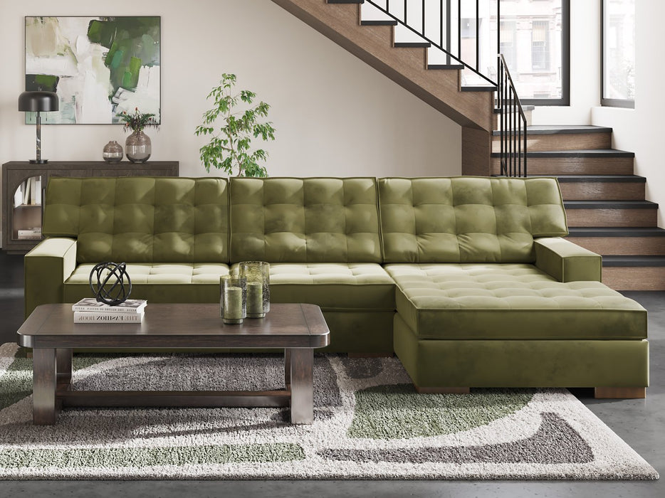 Caspian-Town Sectional with Chaise - MR ZEE FURNITURE