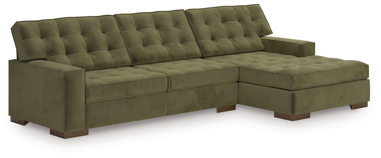Caspian-Town Sectional with Chaise - MR ZEE FURNITURE