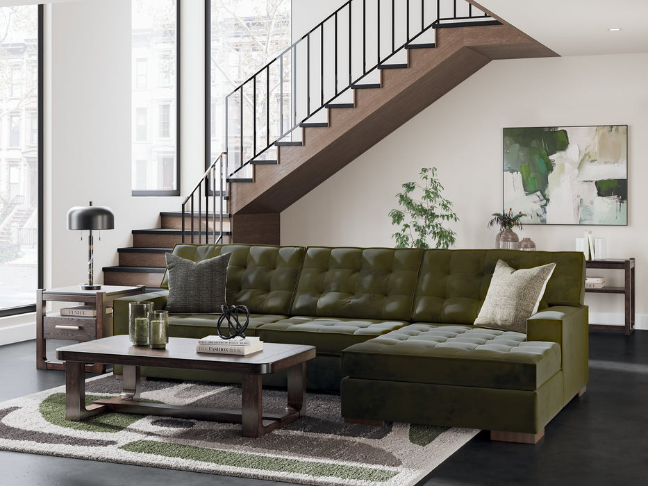 Caspian-Town Sectional with Chaise - MR ZEE FURNITURE