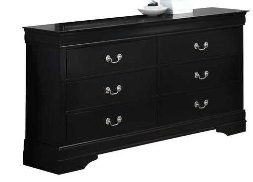 Crown Mark Furniture Louis Philip Dresser in Black image