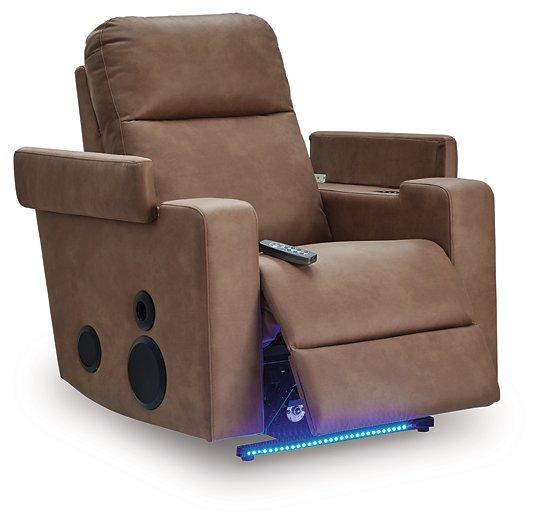 Lorrenton Power Glider Recliner with Audio System - MR ZEE FURNITURE