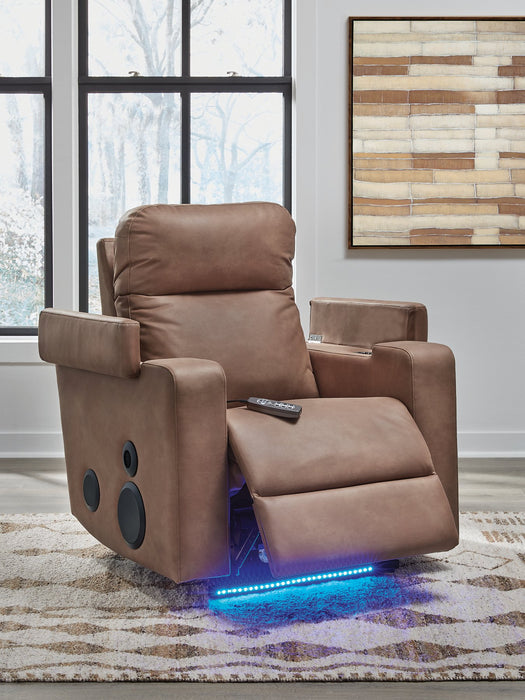 Lorrenton Power Glider Recliner with Audio System - MR ZEE FURNITURE