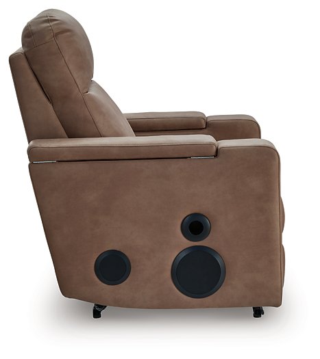 Lorrenton Power Glider Recliner with Audio System - MR ZEE FURNITURE