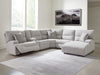 Acklen Place Power Reclining Sectional with Chaise - MR ZEE FURNITURE