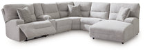 Acklen Place Power Reclining Sectional with Chaise - MR ZEE FURNITURE