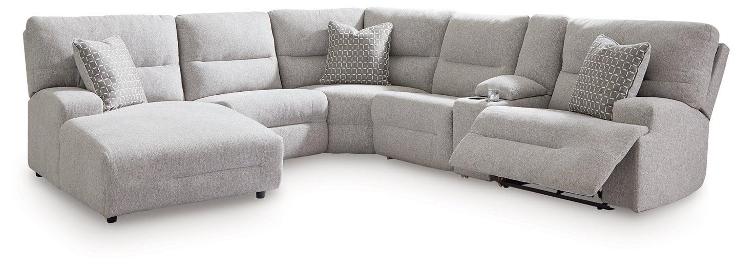 Acklen Place Power Reclining Sectional with Chaise - MR ZEE FURNITURE