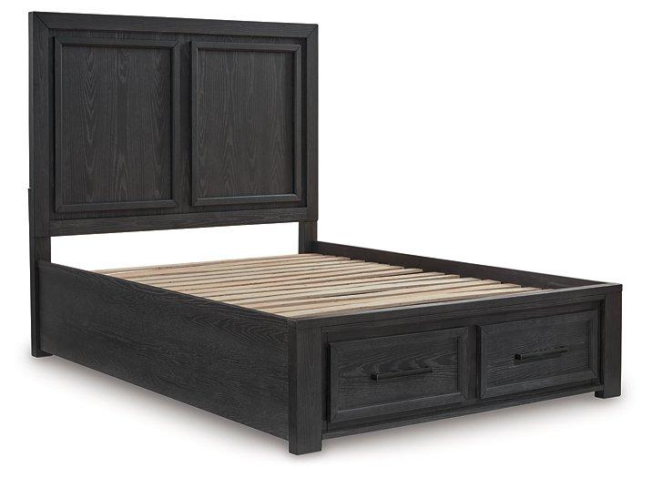Foyland Panel Storage Bed - MR ZEE FURNITURE