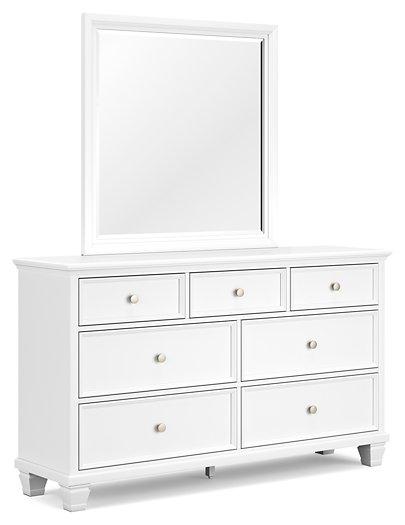 Fortman Dresser and Mirror - MR ZEE FURNITURE