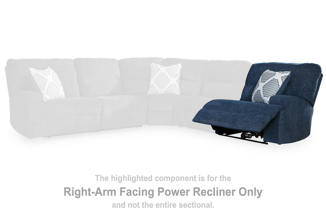 Acklen Place Power Reclining Sectional with Chaise - MR ZEE FURNITURE