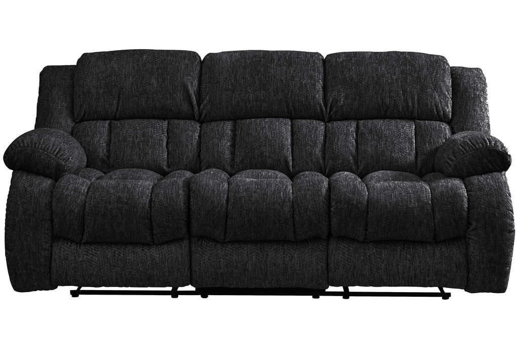 U250 EBONY RECLINING SOFA
