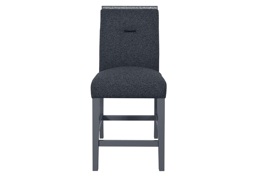 MONACO BAR STOOL DARK GREY