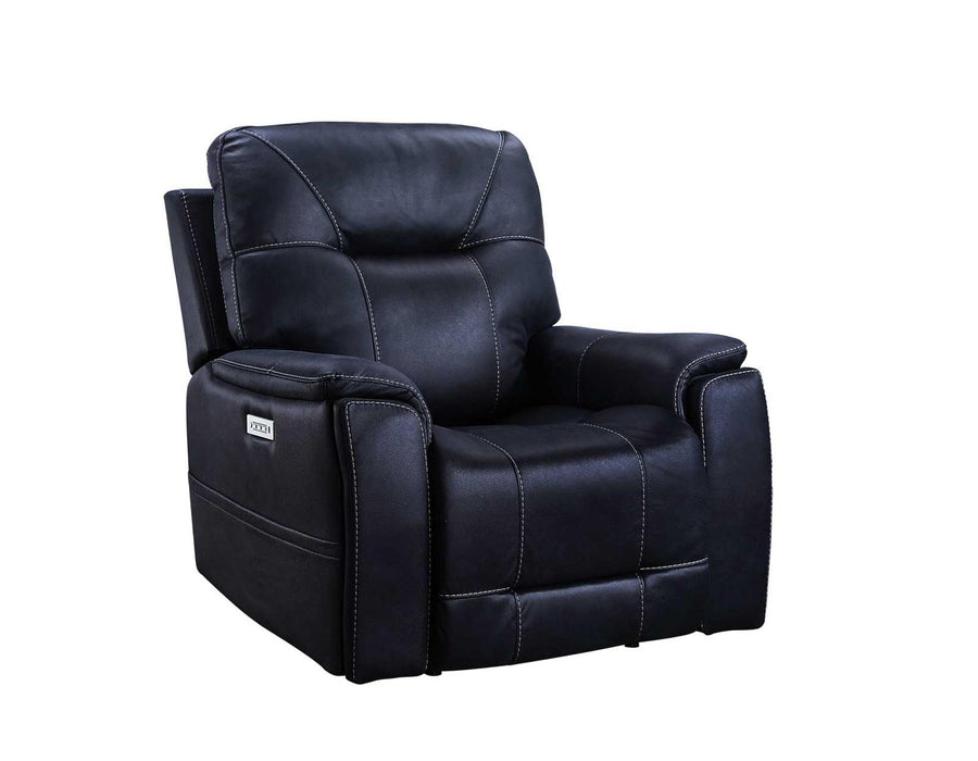 Steve Silver Lexington Triple-Power Media Recliner in Ocean Blue