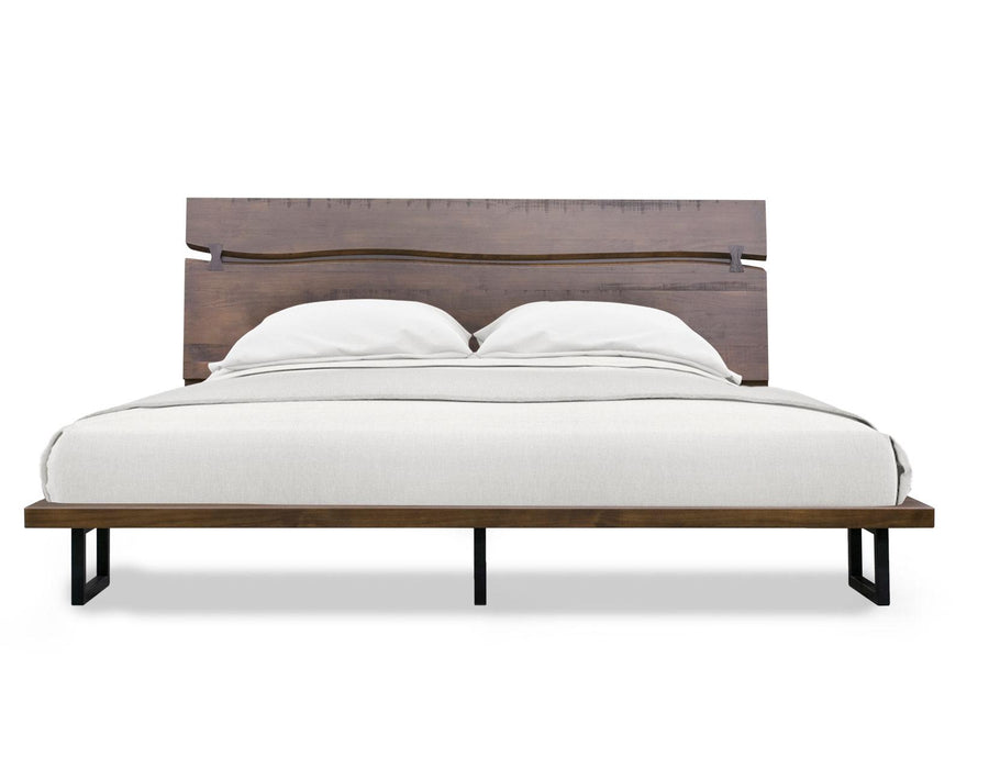 Steve Silver Pasco King Platform Bed in Cocoa - MR ZEE FURNITURE