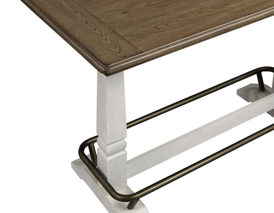 Steve Silver Pendleton Gathering Table in Ivory - MR ZEE FURNITURE