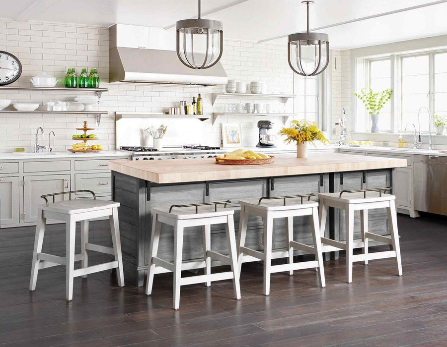 Steve Silver Pendleton Gathering Table in Ivory - MR ZEE FURNITURE