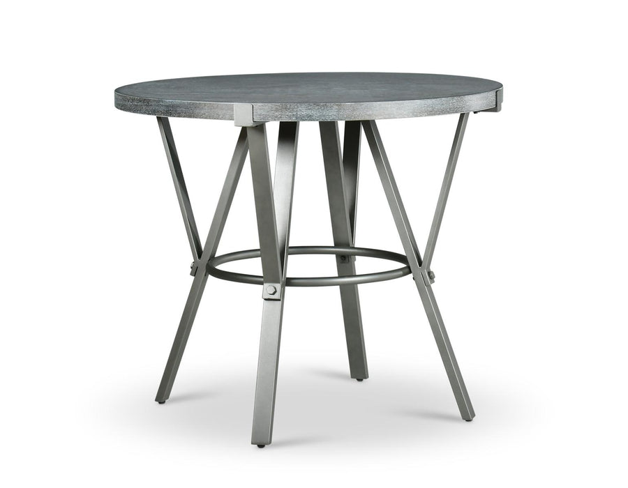 Steve Silver Portland Round Counter Table in Gray
