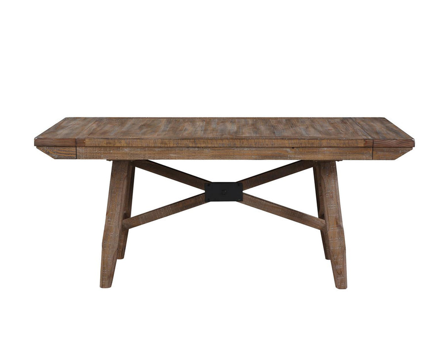 Steve Silver Riverdale Dining Table in Driftwood
