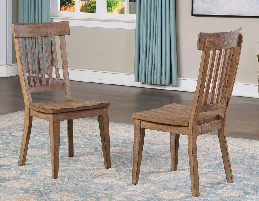 Steve Silver Riverdale Side Chair in Driftwood (Set of 2)