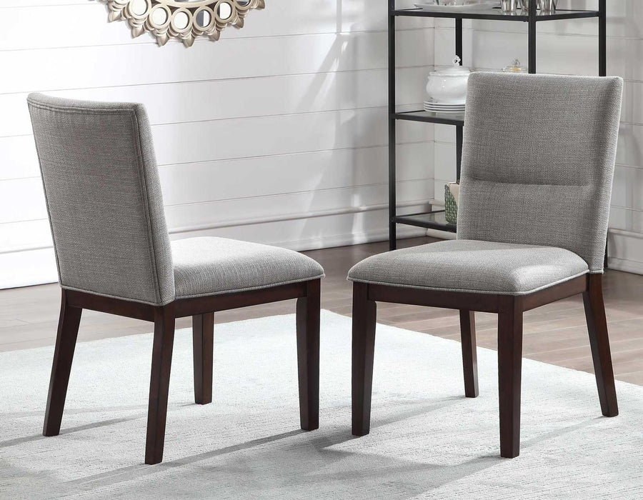 Steve Silver Amalie Side Chair in Walnut (Set of 2) - MR ZEE FURNITURE