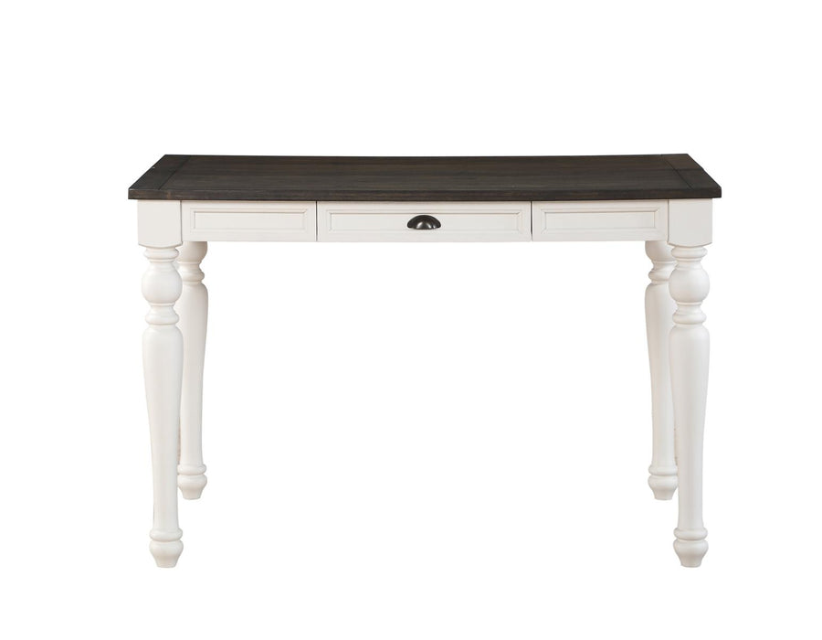 Steve Silver Joanna Counter Table in Two-tone Ivory and Mocha