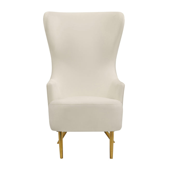 Julia Cream Wingback Chair - UK