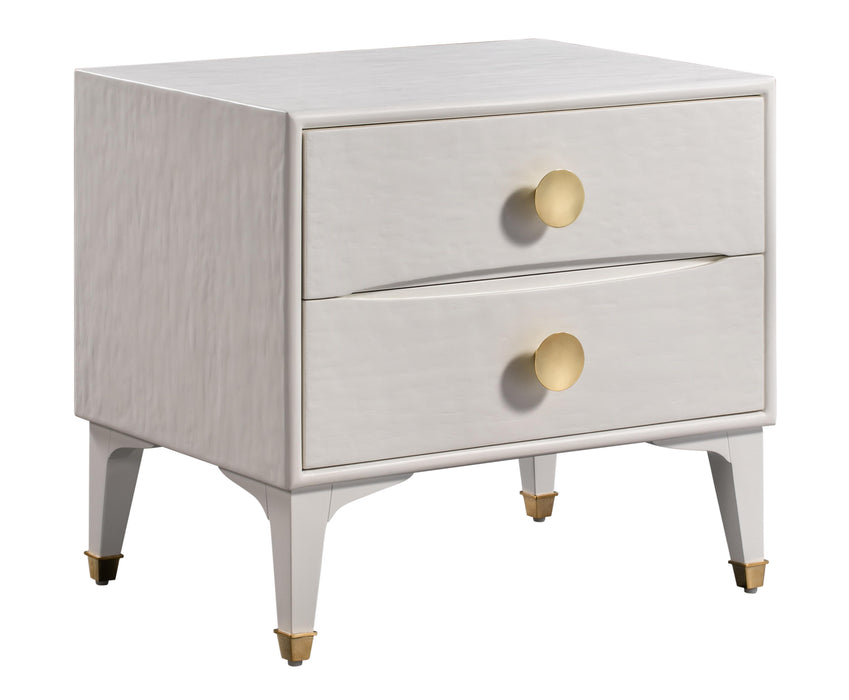 Divine White Nightstand - UK