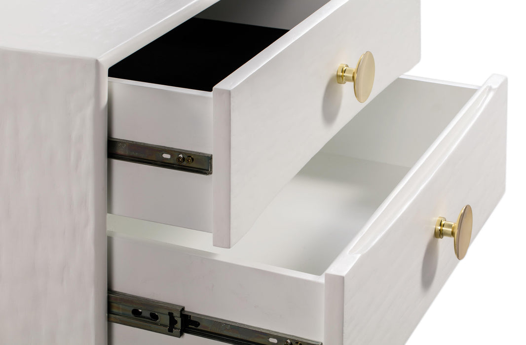 Divine White Nightstand - UK