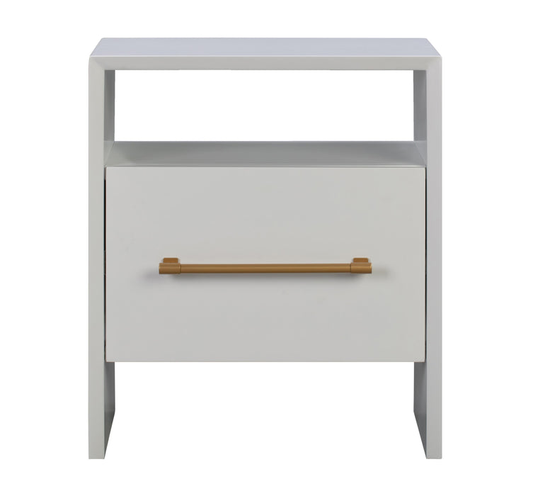 Libre White Nightstand - UK