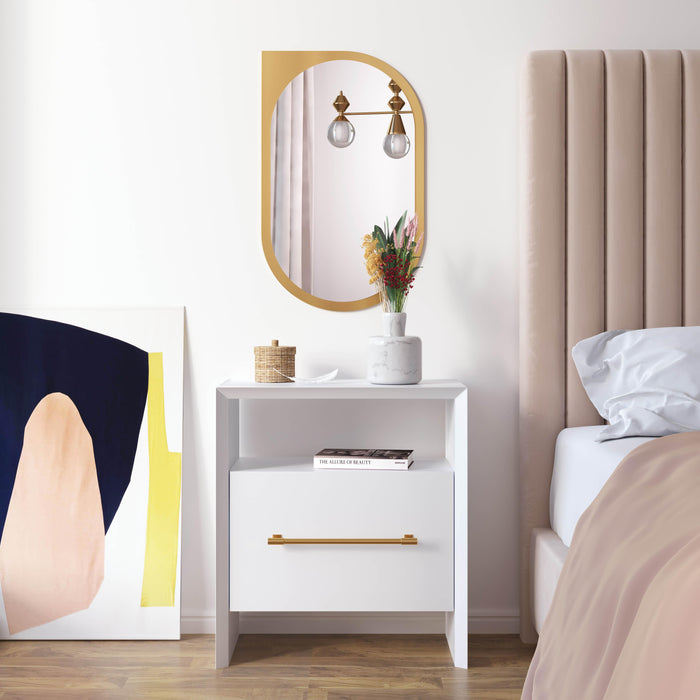 Libre White Nightstand - UK