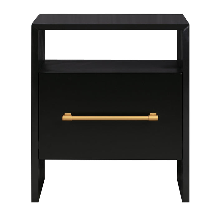 Libre Black Nightstand - UK