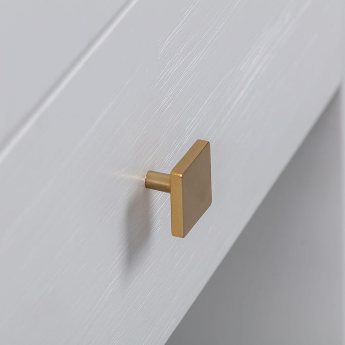 Hump White Nightstand - UK