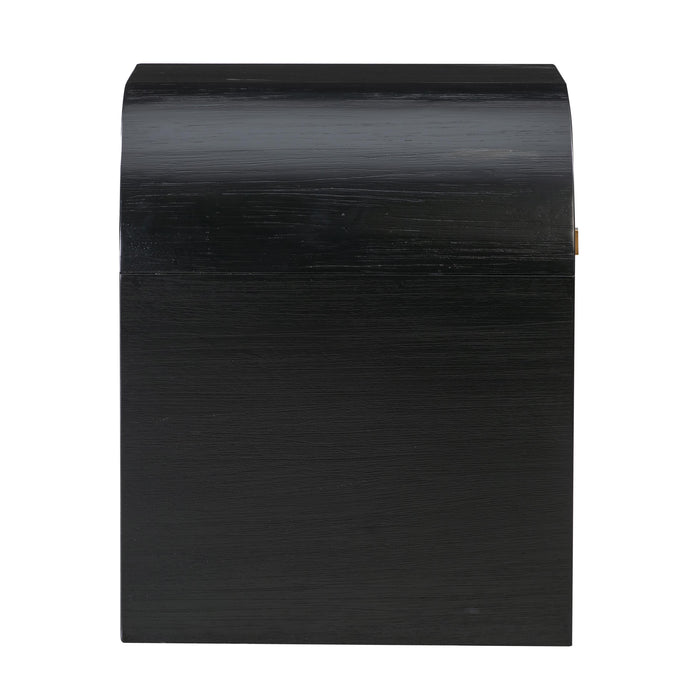 Hump Black Nightstand - UK