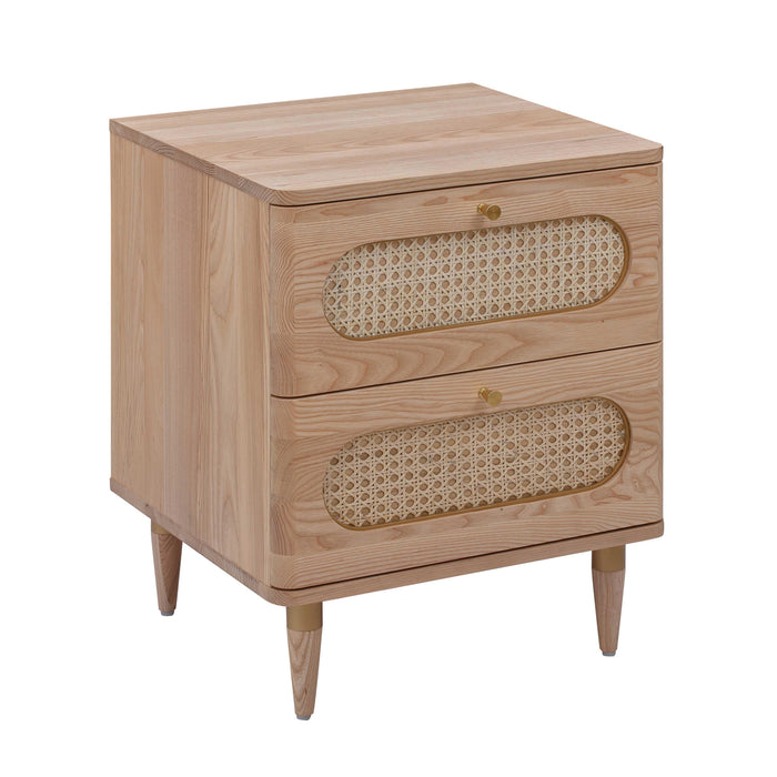 Carmen Cane Nightstand - UK
