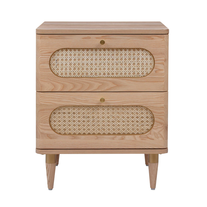 Carmen Cane Nightstand - UK