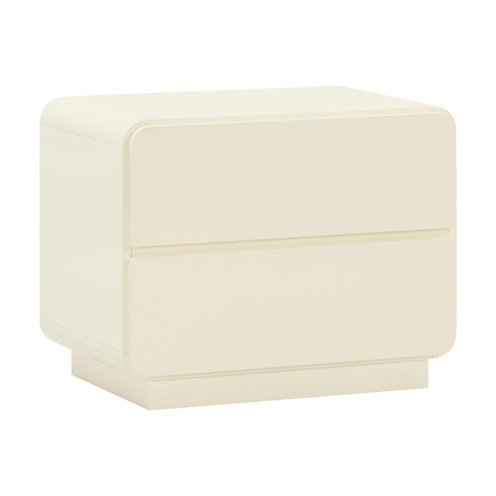Sagura Cream Nightstand - UK
