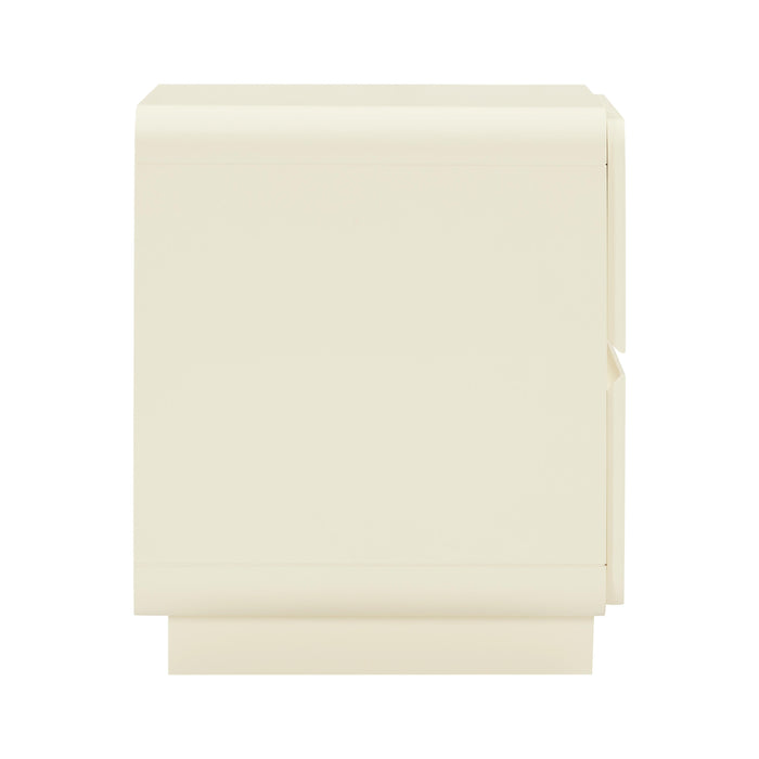Sagura Cream Nightstand - UK