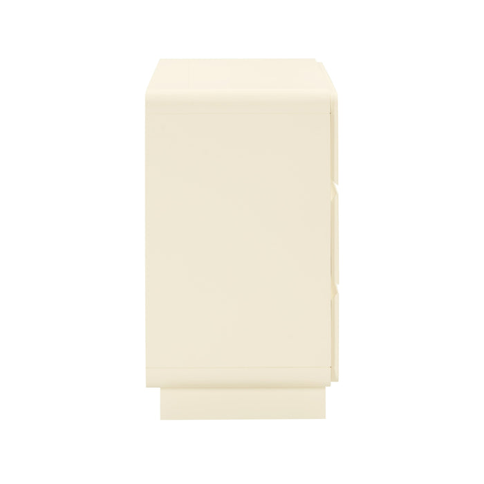 Sagura Cream 6-Drawer Dresser - UK