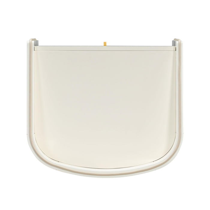 Collins Cream Lacquer Nightstand - UK