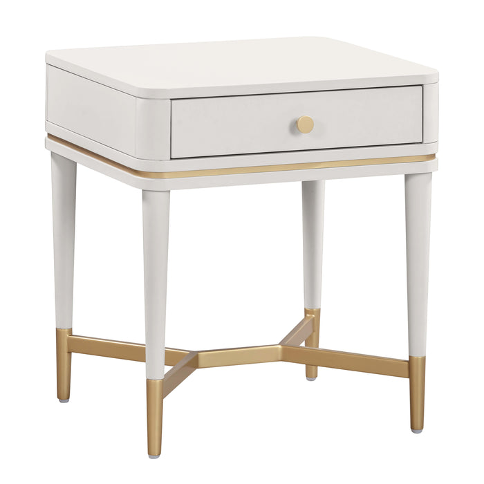 Julieta Cream Nightstand - UK
