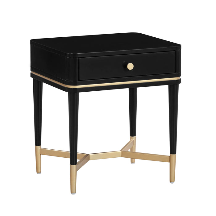 Julieta Black Nightstand - UK