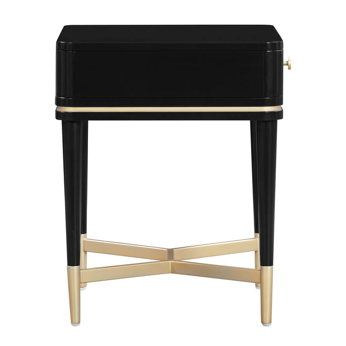 Julieta Black Nightstand - UK